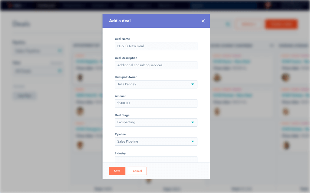 HubSpot Deals