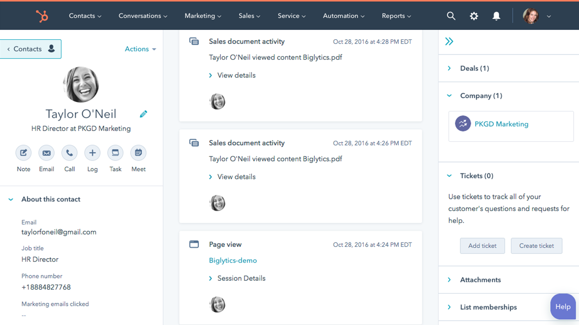 HubSpot-Email-Tracking